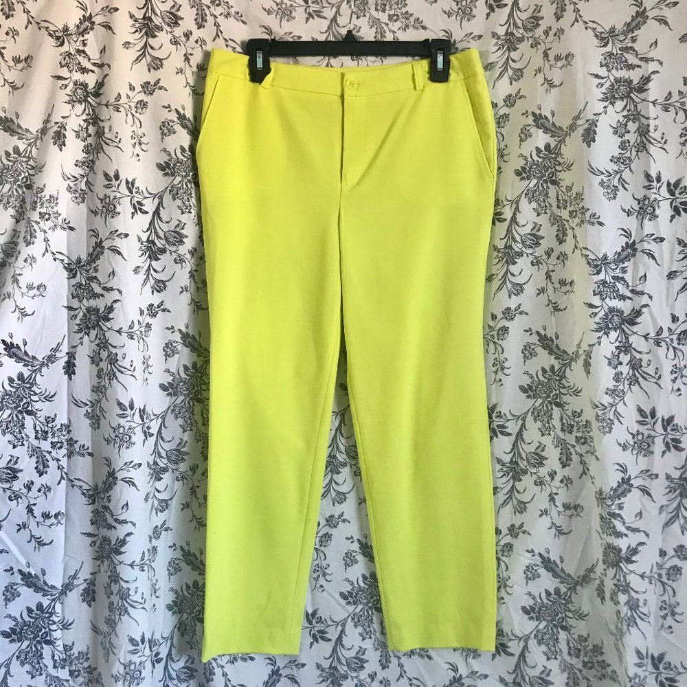 FOREVER 21 / Neon Yellow Trousers